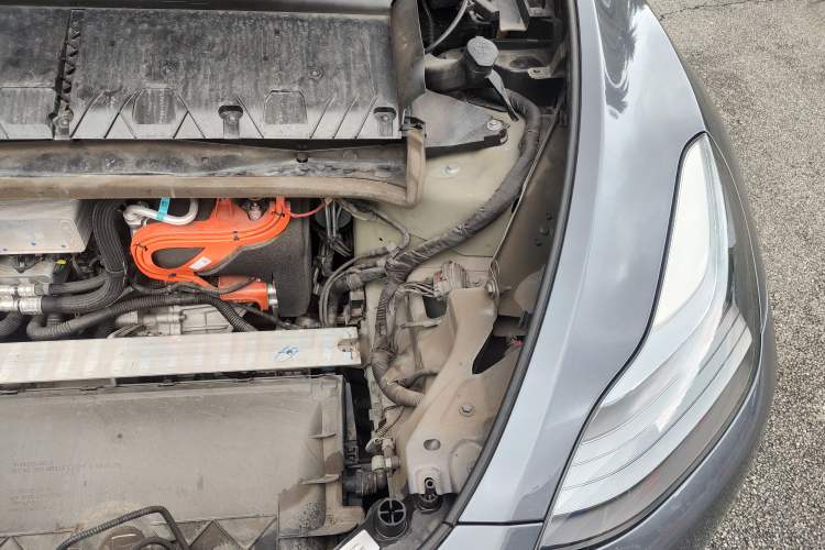 Used Tesla Model Y 2023 Long-Range All-Wheel-Drive Version Engine Bay Left