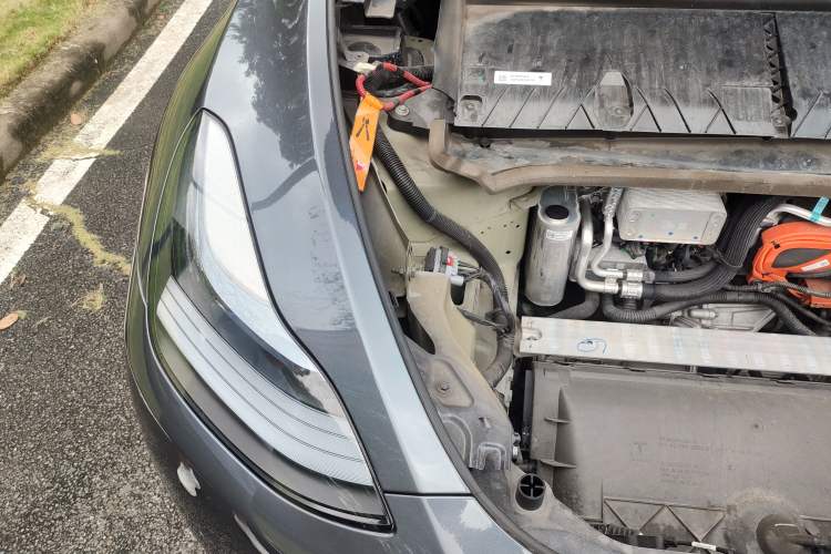 Used Tesla Model Y 2023 Long-Range All-Wheel-Drive Version Engine Bay Right
