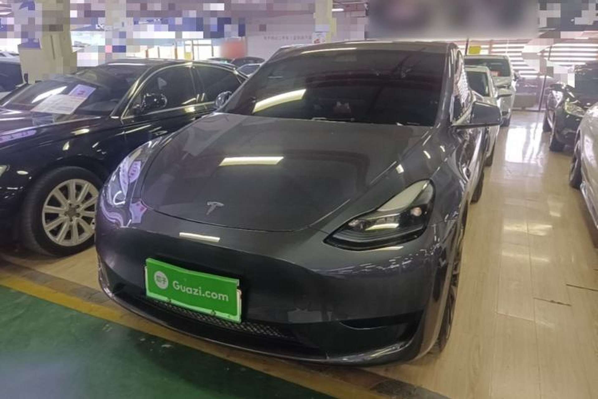 Used Tesla Model Y 2023 Rear-Wheel-Drive Version Front Left 45 Deg