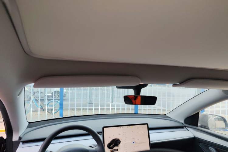 Used Tesla Model Y 2023 Long-Range All-Wheel-Drive Version Headliner