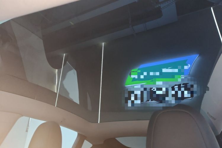 Used Tesla Model Y 2023 Long-Range All-Wheel-Drive Version Headliner