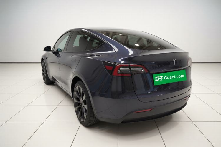 Used Tesla Model Y 2023 Long-Range All-Wheel-Drive Version Rear Left 45 Deg