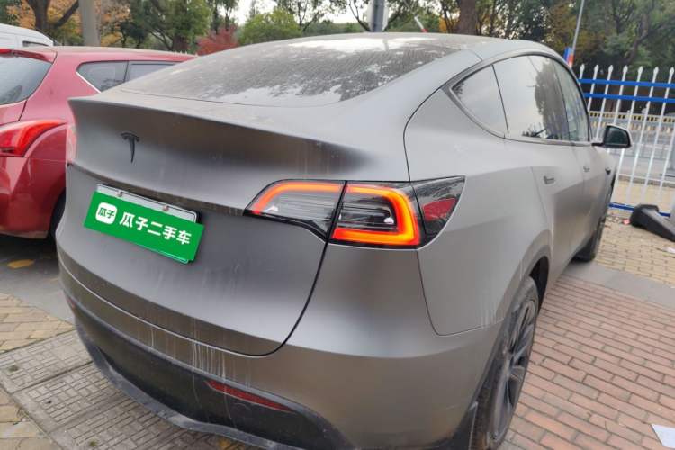 Used Tesla Model Y 2023 Long-Range All-Wheel-Drive Version Rear Right 45 Deg