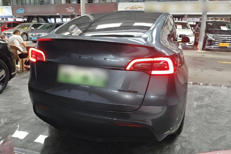 Used Tesla Model Y 2023 High-Performance All-Wheel-Drive Version Rear Right 45 Deg