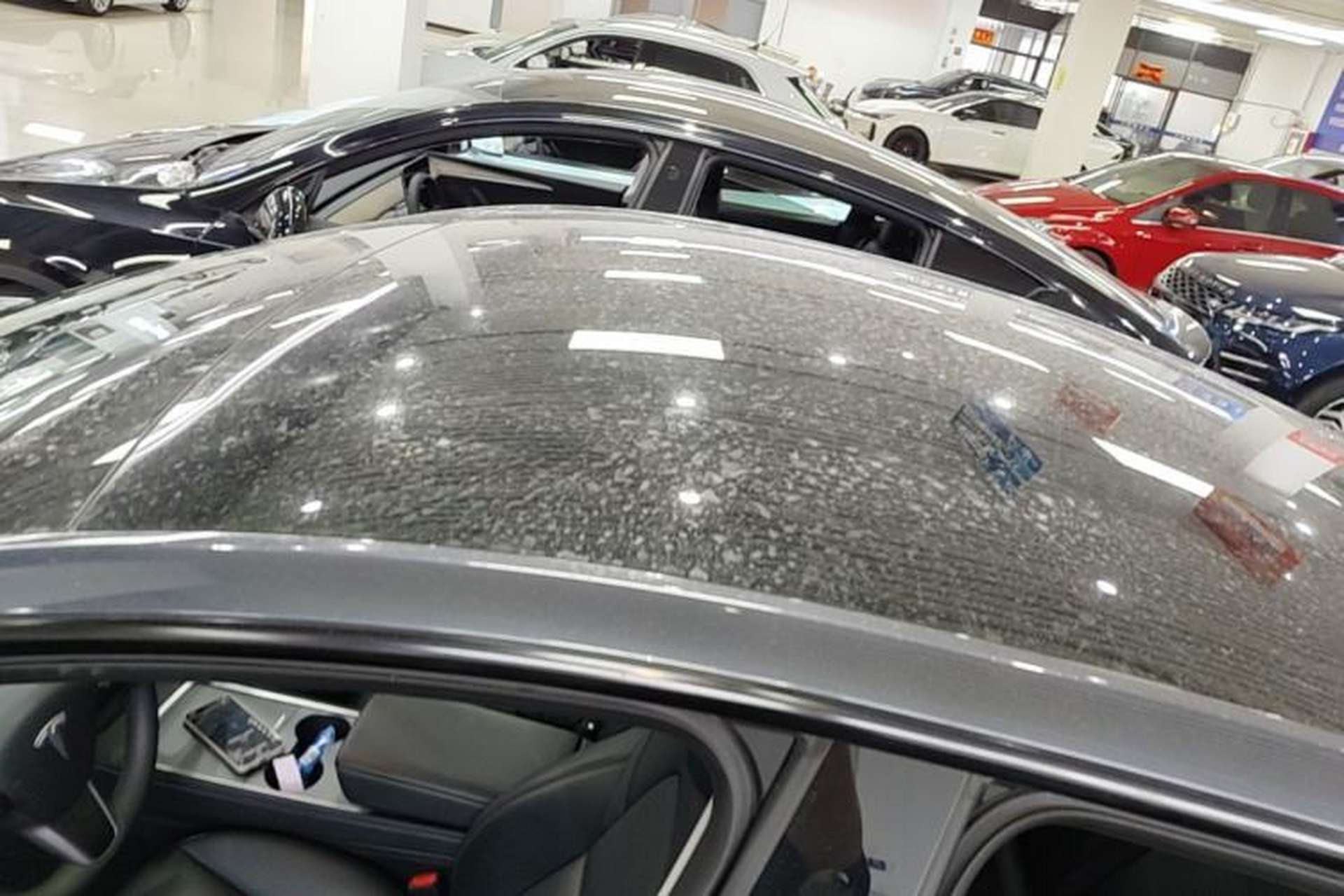 Used Tesla Model Y 2023 Rear-Wheel-Drive Version Roof