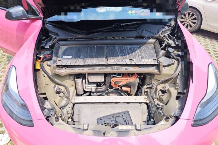Used Tesla Model Y 2023 Long-Range All-Wheel-Drive Version Engine Bay