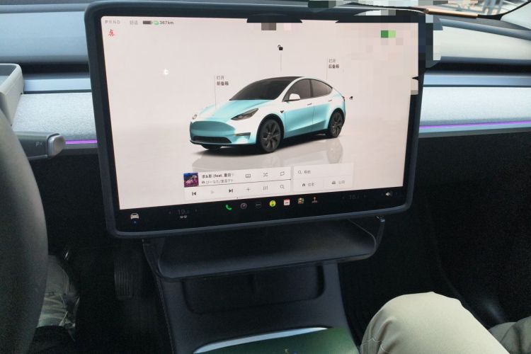 Used Tesla Model Y 2023 Rear-Wheel-Drive Version Audio And AC Panel