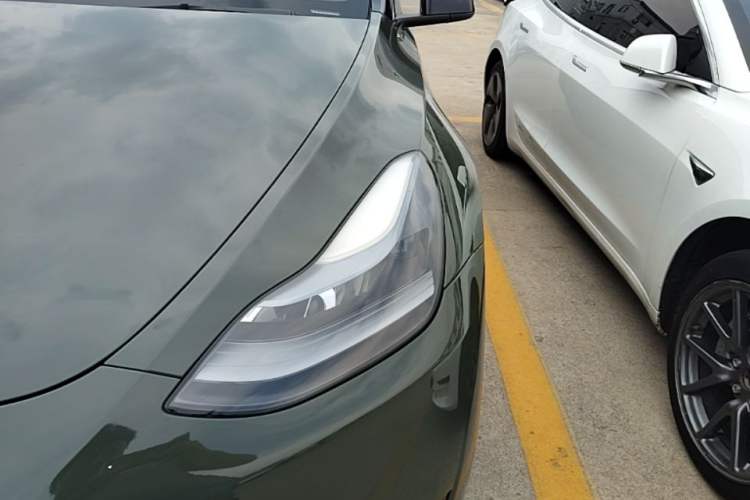Used Tesla Model Y 2023 Rear-Wheel-Drive Version Left Front Headlight