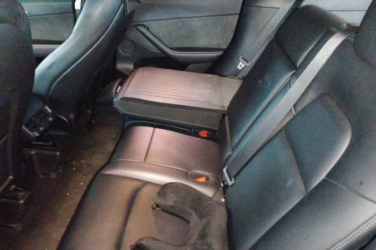 Used Tesla Model Y 2023 Long-Range All-Wheel-Drive Version Left Rear Seat