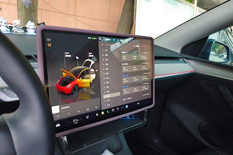 Used Tesla Model Y 2023 Rear-Wheel-Drive Version Audio And AC Panel