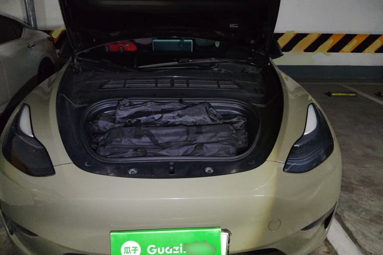 Used Tesla Model Y 2023 Long-Range All-Wheel-Drive Version Engine Bay