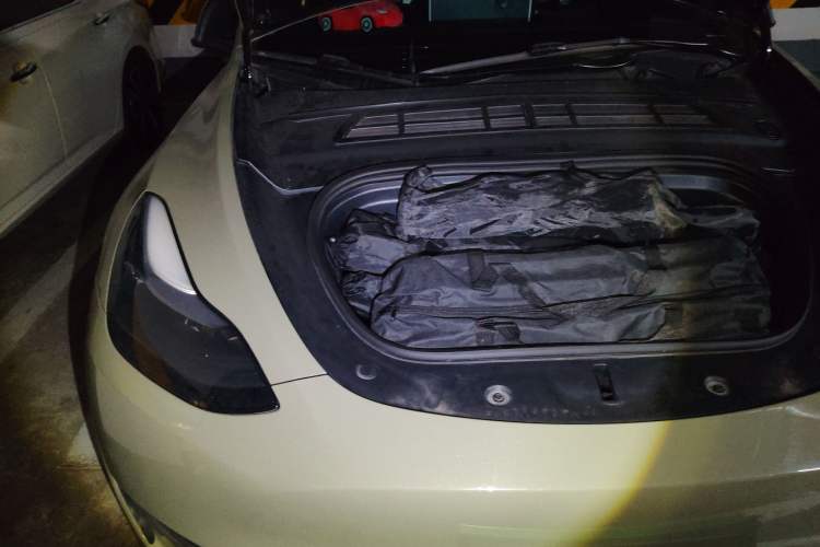 Used Tesla Model Y 2023 Long-Range All-Wheel-Drive Version Engine Bay Right