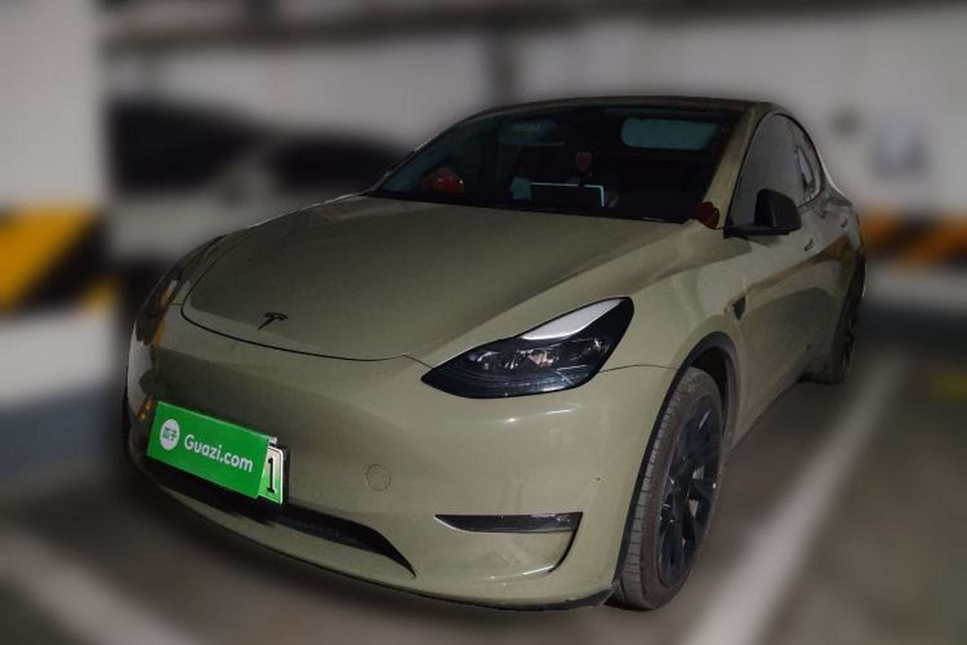 Used Tesla Model Y 2023 Long-Range All-Wheel-Drive Version Front Left 45 Deg