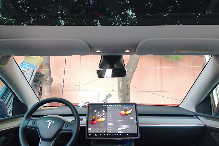 Used Tesla Model Y 2023 Rear-Wheel-Drive Version Headliner