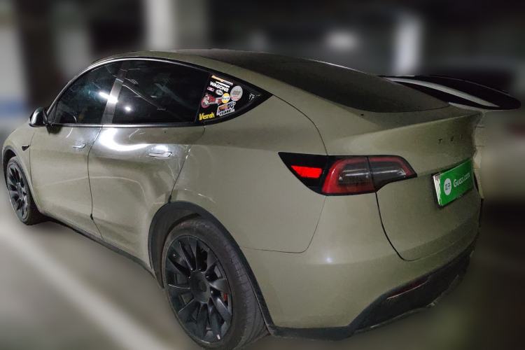 Used Tesla Model Y 2023 Long-Range All-Wheel-Drive Version Rear Left 45 Deg
