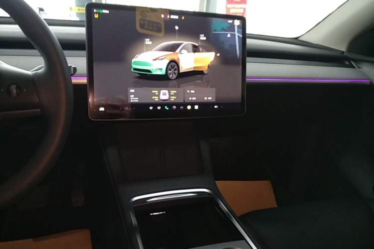 Used Tesla Model Y 2023 Rear-Wheel-Drive Version Audio And AC Panel