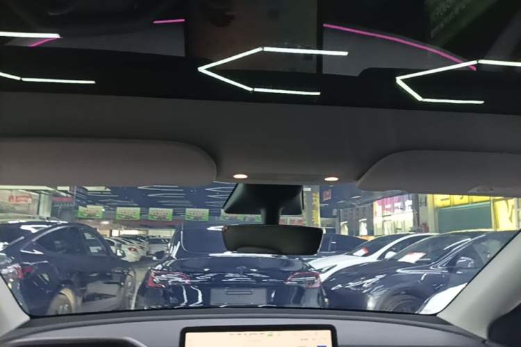 Used Tesla Model Y 2023 Rear-Wheel-Drive Version Headliner