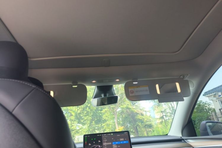 Used Tesla Model Y 2023 Long-Range All-Wheel-Drive Version Headliner