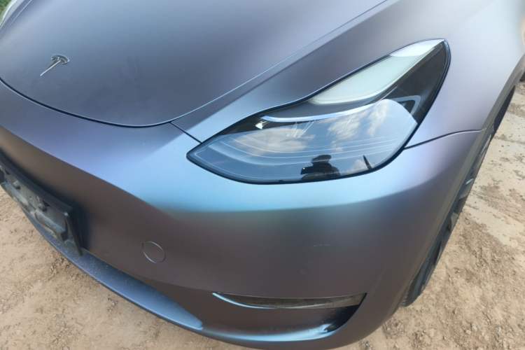 Used Tesla Model Y 2023 Long-Range All-Wheel-Drive Version Left Front Headlight