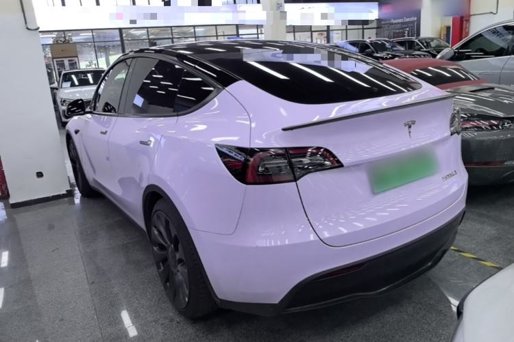 Used Tesla Model Y 2023 High-Performance All-Wheel-Drive Version Rear Left 45 Deg