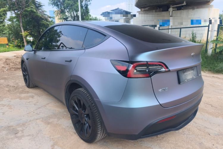 Used Tesla Model Y 2023 Long-Range All-Wheel-Drive Version Rear Left 45 Deg