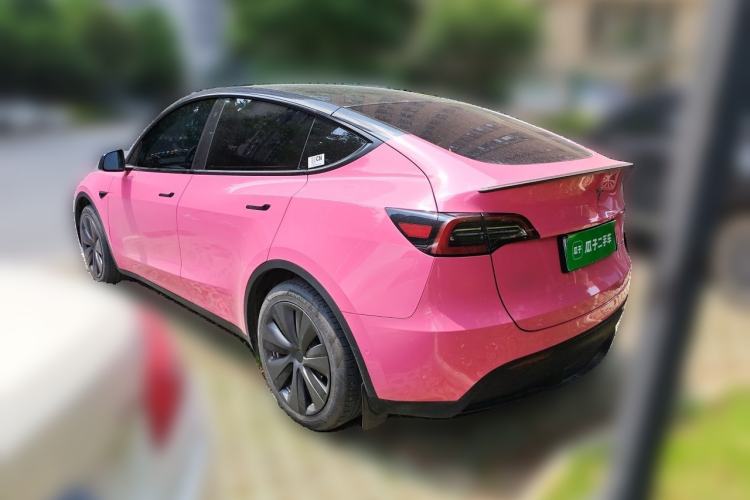 Used Tesla Model Y 2023 Long-Range All-Wheel-Drive Version Rear Left 45 Deg