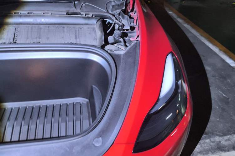 Used Tesla Model Y 2023 Long-Range All-Wheel-Drive Version Engine Bay Left