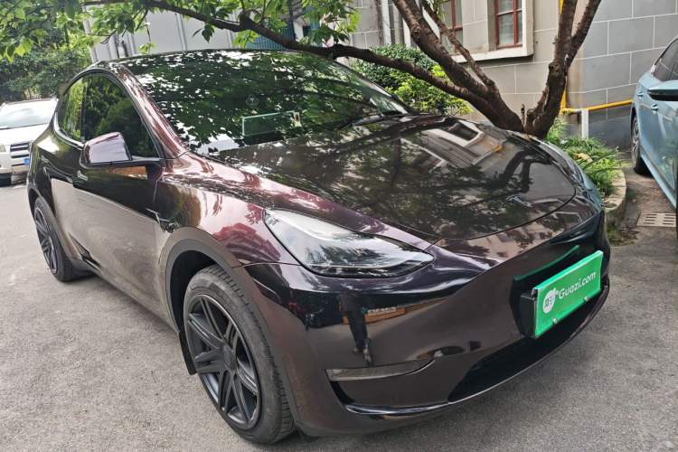 Used Tesla Model Y 2023 Long-Range All-Wheel-Drive Version Front Right 45 Deg