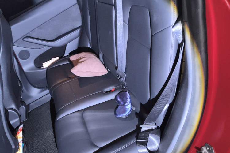 Used Tesla Model Y 2023 Long-Range All-Wheel-Drive Version Left Rear Seat