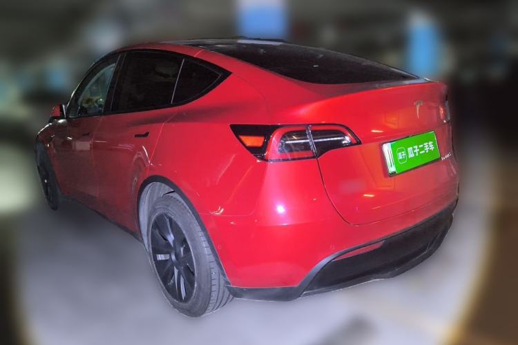 Used Tesla Model Y 2023 Long-Range All-Wheel-Drive Version Rear Left 45 Deg