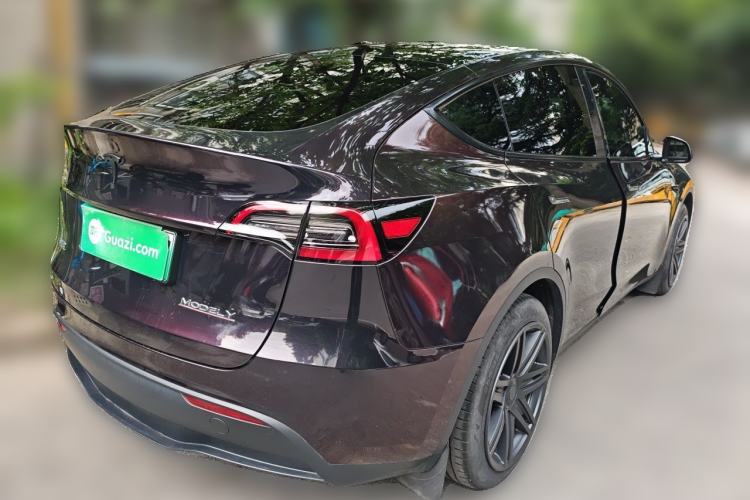 Used Tesla Model Y 2023 Long-Range All-Wheel-Drive Version Rear Right 45 Deg