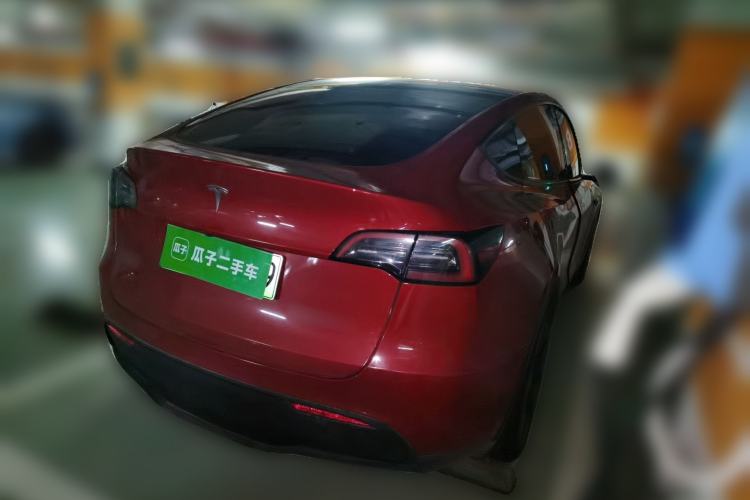 Used Tesla Model Y 2023 Rear-Wheel-Drive Version Rear Right 45 Deg
