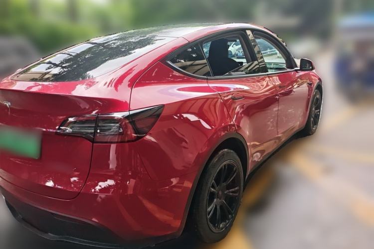 Used Tesla Model Y 2023 Long-Range All-Wheel-Drive Version Rear Right 45 Deg