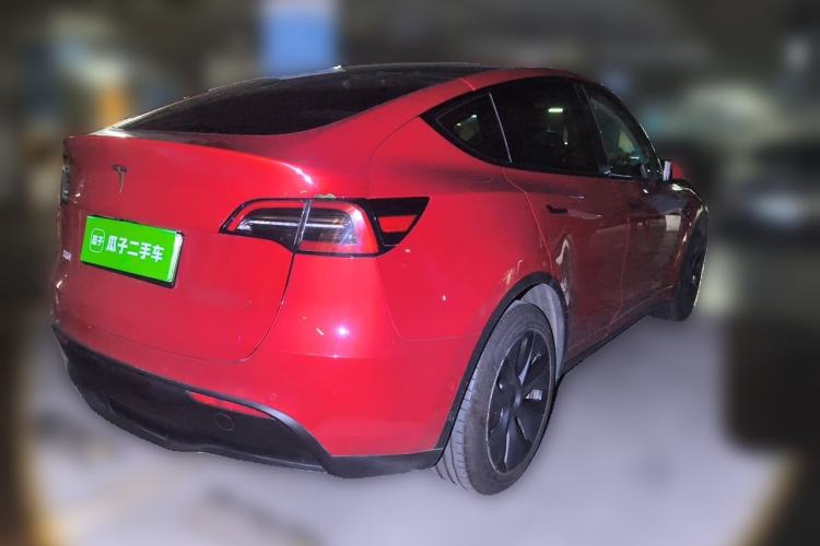Used Tesla Model Y 2023 Long-Range All-Wheel-Drive Version Rear Right 45 Deg