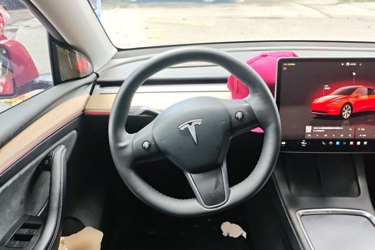 Used Tesla Model Y 2023 Long-Range All-Wheel-Drive Version Steering Wheel