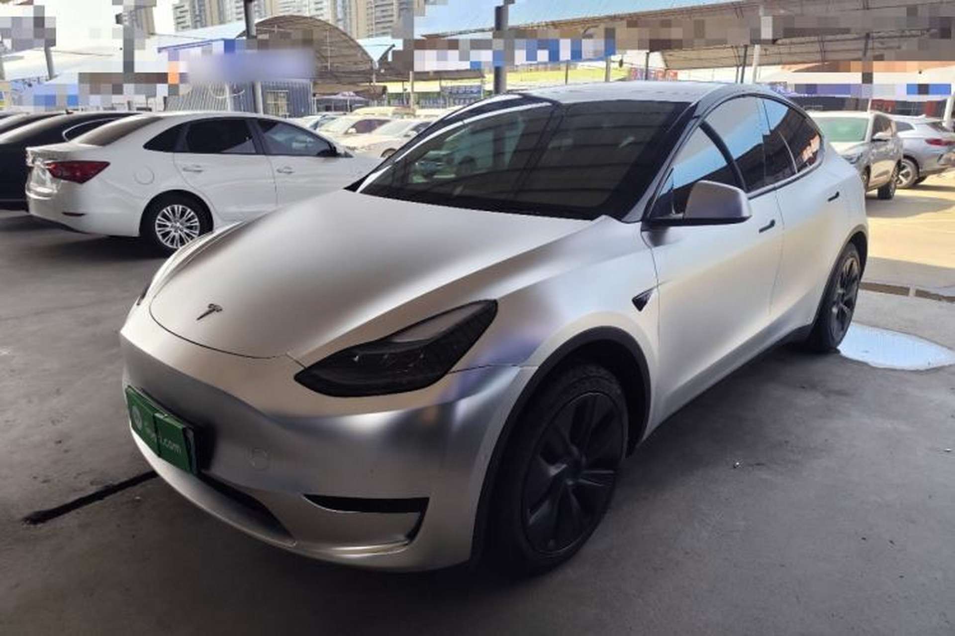 Used Tesla Model Y 2023 Rear-Wheel-Drive Version Front Left 45 Deg