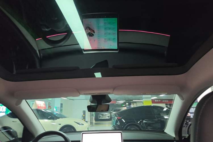 Used Tesla Model Y 2023 Rear-Wheel-Drive Version Headliner
