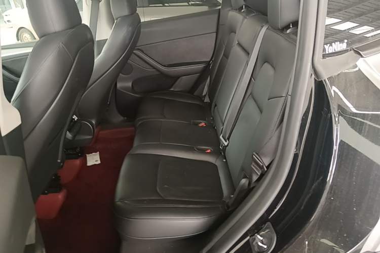 Used Tesla Model Y 2023 Long-Range All-Wheel-Drive Version Left Rear Seat