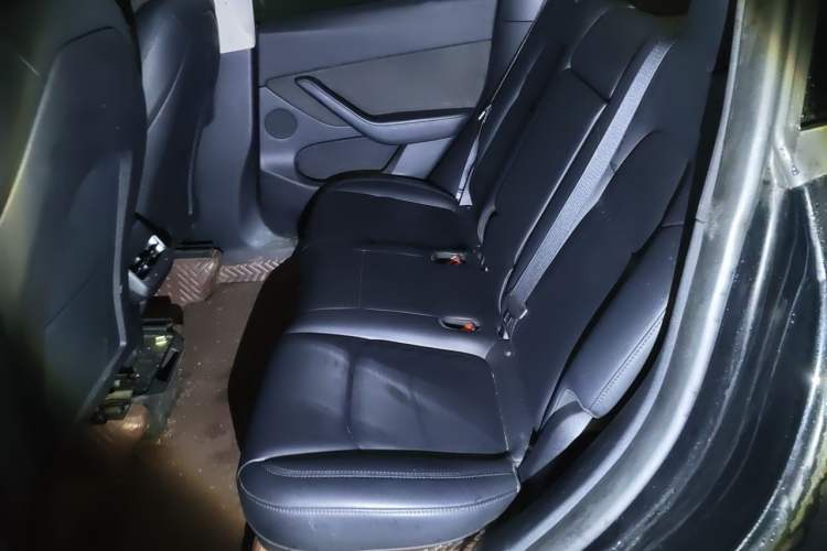 Used Tesla Model Y 2023 Long-Range All-Wheel-Drive Version Left Rear Seat