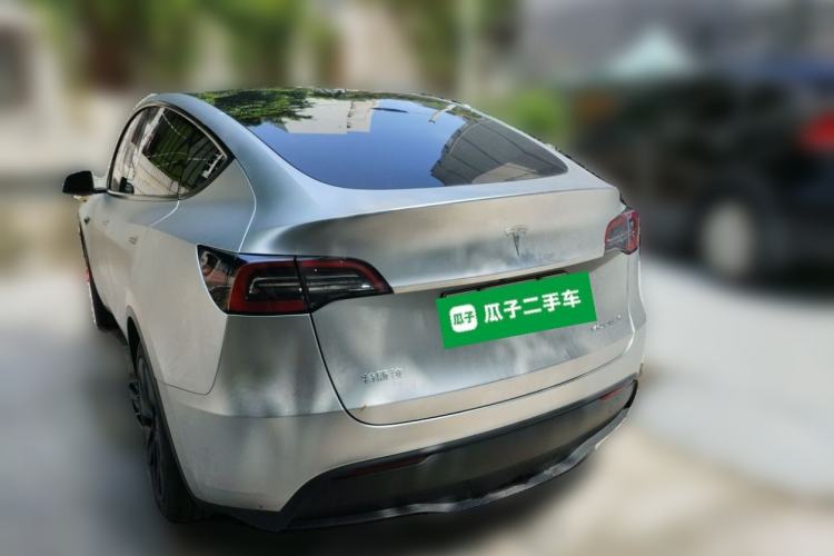 Used Tesla Model Y 2023 Rear-Wheel-Drive Version Rear Left 45 Deg