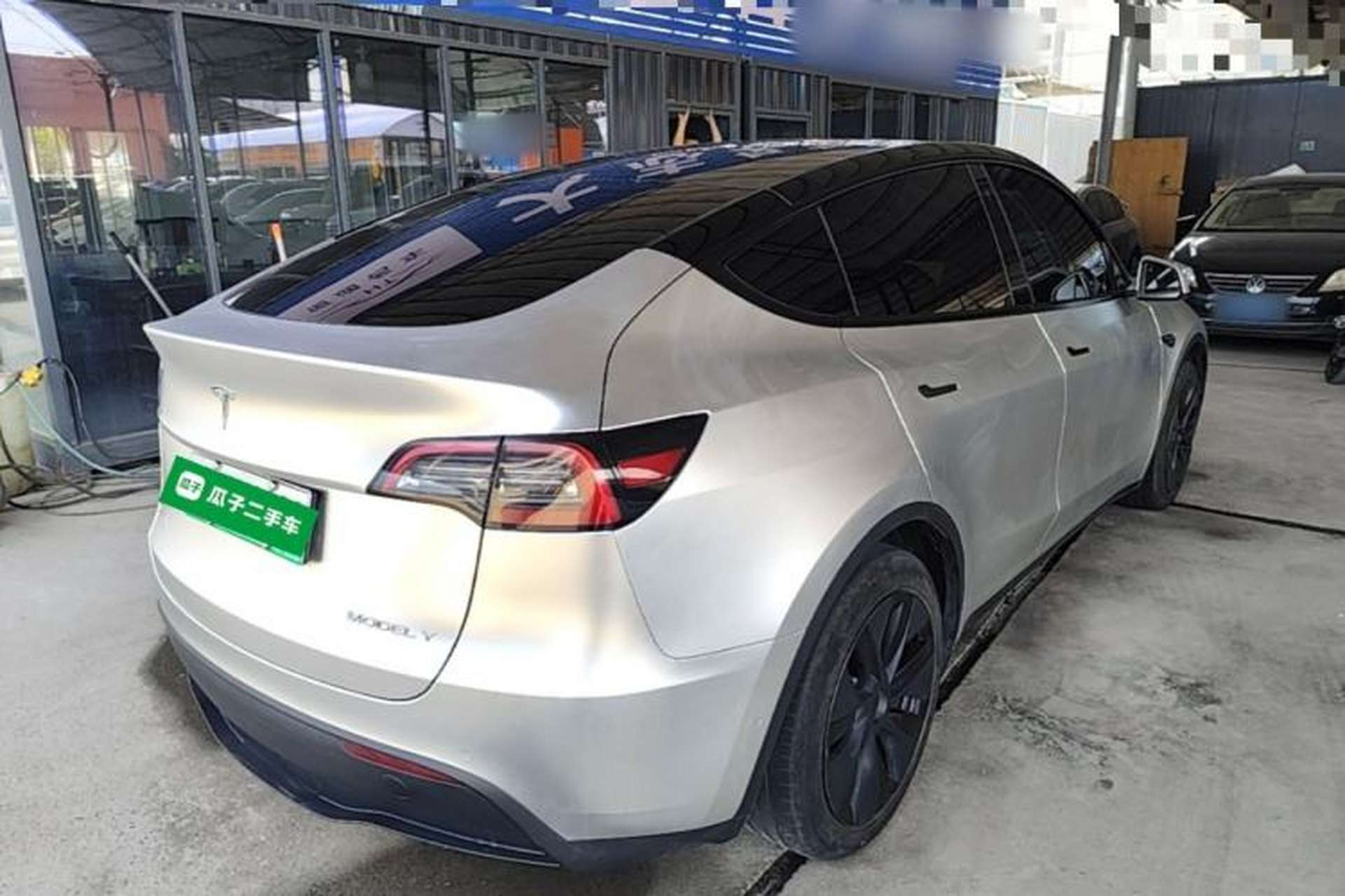 Used Tesla Model Y 2023 Rear-Wheel-Drive Version Rear Right 45 Deg