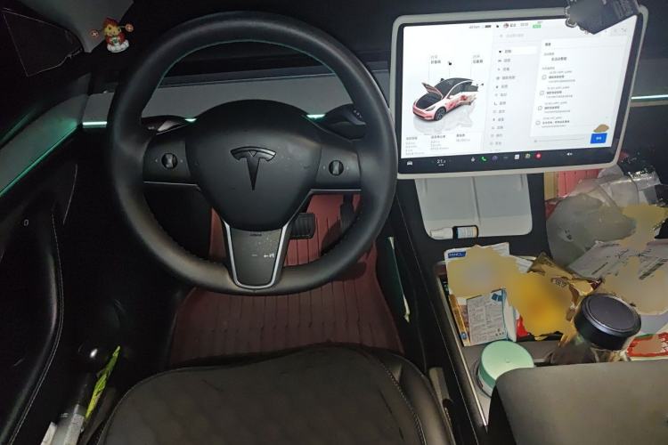 Used Tesla Model Y 2023 Rear-Wheel-Drive Version Steering Wheel