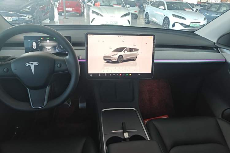 Used Tesla Model Y 2023 Rear-Wheel-Drive Version Audio And AC Panel