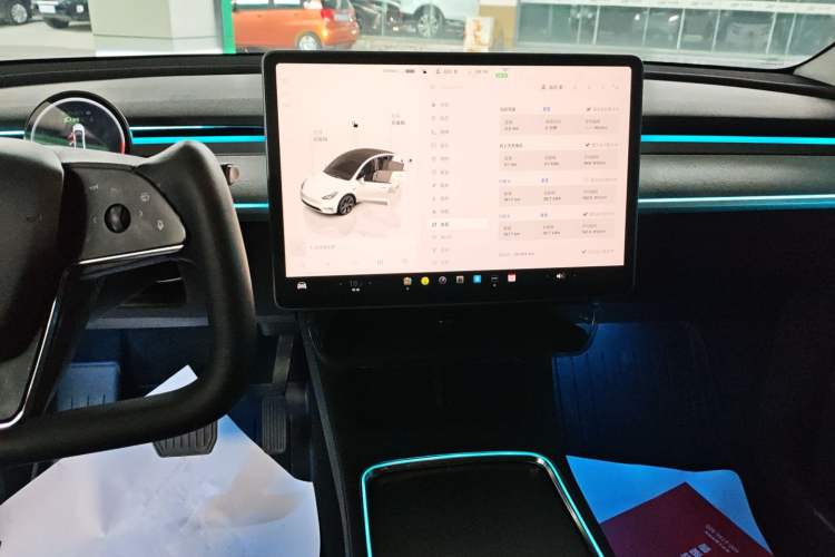 Used Tesla Model Y 2023 Rear-Wheel-Drive Version Audio And AC Panel
