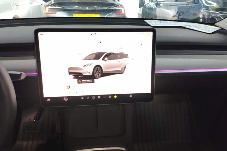Used Tesla Model Y 2023 Rear-Wheel-Drive Version Audio And AC Panel