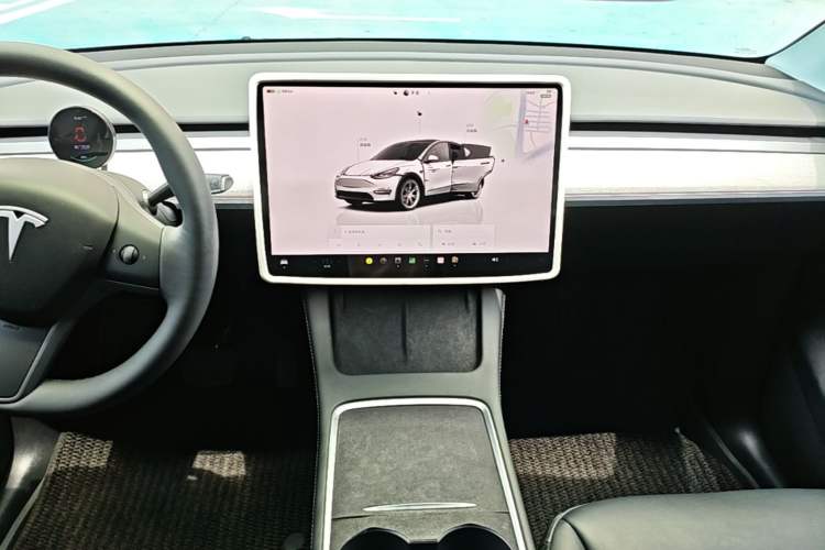 Used Tesla Model Y 2023 Rear-Wheel-Drive Version Audio And AC Panel