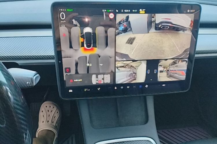 Used Tesla Model Y 2023 Rear-Wheel-Drive Version Audio And AC Panel