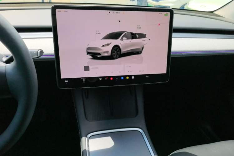 Used Tesla Model Y 2023 Rear-Wheel-Drive Version Audio And AC Panel
