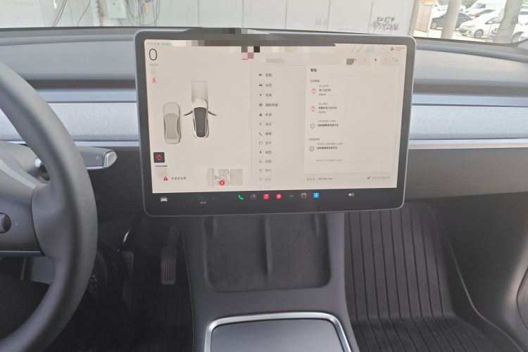 Used Tesla Model Y 2023 Rear-Wheel-Drive Version Audio And AC Panel