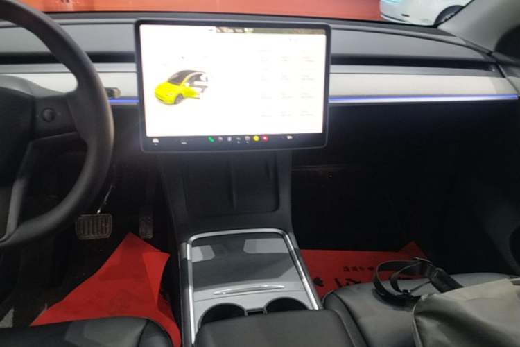 Used Tesla Model Y 2023 Rear-Wheel-Drive Version Audio And AC Panel